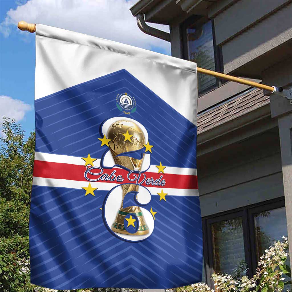 Cape Verde Football Garden Flag 2026 Tubaroes Azuis First-ever World Cup - Wonder Print Shop