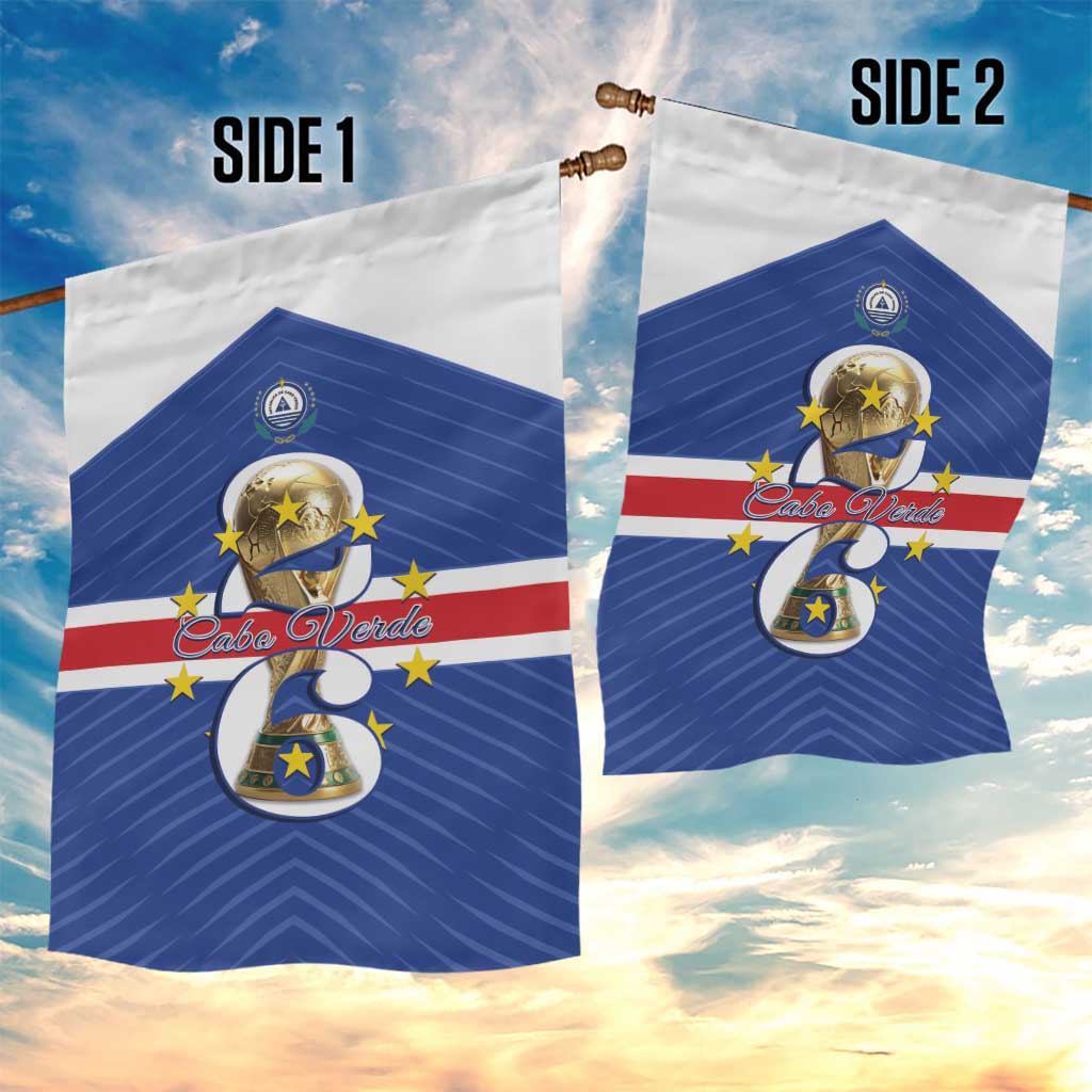 Cape Verde Football Garden Flag 2026 Tubaroes Azuis First-ever World Cup - Wonder Print Shop