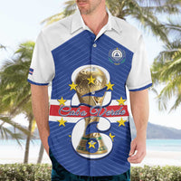 Personalized Cape Verde Football Hawaiian Shirt 2026 Tubaroes Azuis First-ever World Cup - Wonder Print Shop