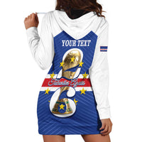 Personalized Cape Verde Football Hoodie Dress 2026 Tubaroes Azuis First-ever World Cup - Wonder Print Shop