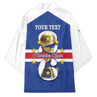 Personalized Cape Verde Football Kimono 2026 Tubaroes Azuis First-ever World Cup - Wonder Print Shop