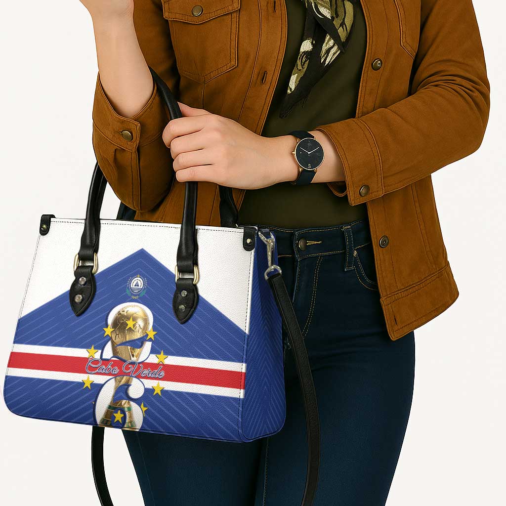 Cape Verde Football Leather Bag 2026 Tubaroes Azuis First-ever World Cup - Wonder Print Shop