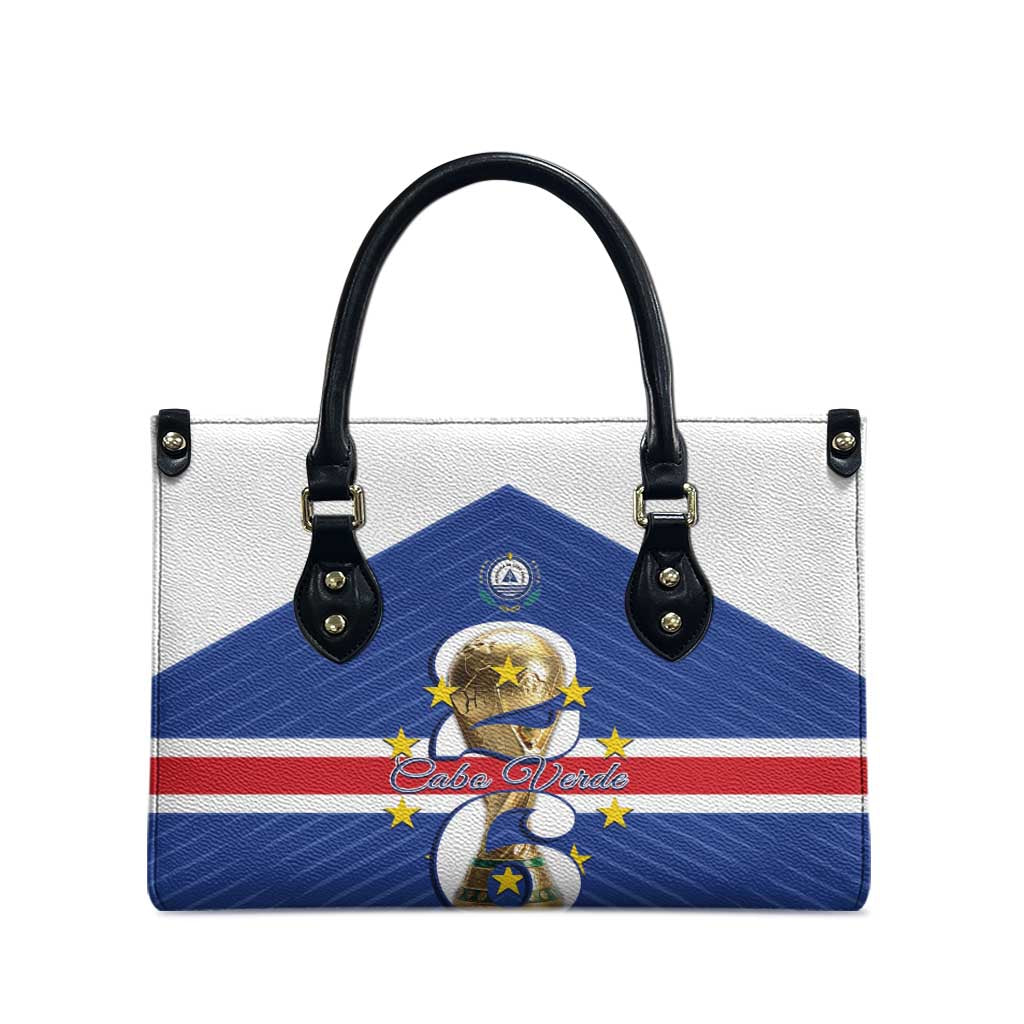 Cape Verde Football Leather Bag 2026 Tubaroes Azuis First-ever World Cup - Wonder Print Shop