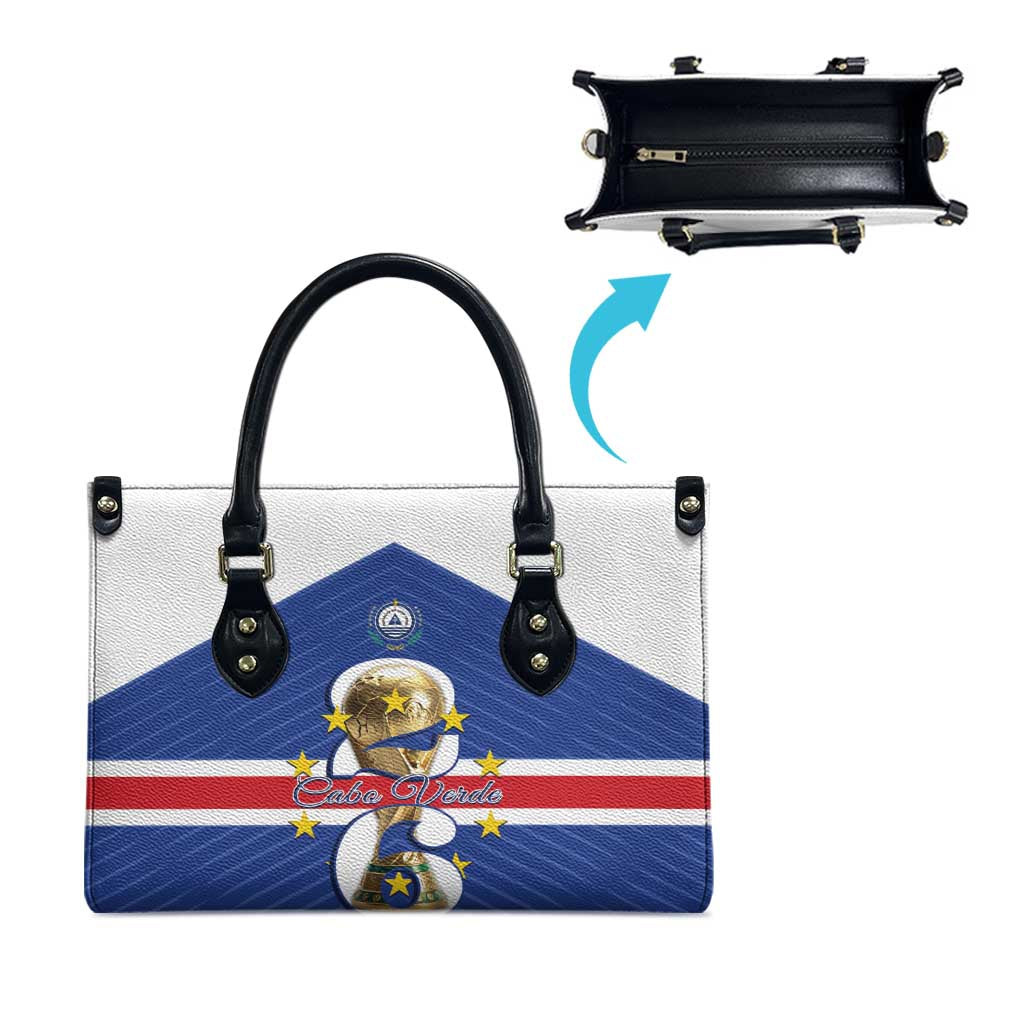 Cape Verde Football Leather Bag 2026 Tubaroes Azuis First-ever World Cup - Wonder Print Shop