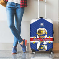 Cape Verde Football Luggage Cover 2026 Tubaroes Azuis First-ever World Cup - Wonder Print Shop