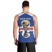 Personalized Cape Verde Football Men Tank Top 2026 Tubaroes Azuis First-ever World Cup - Wonder Print Shop