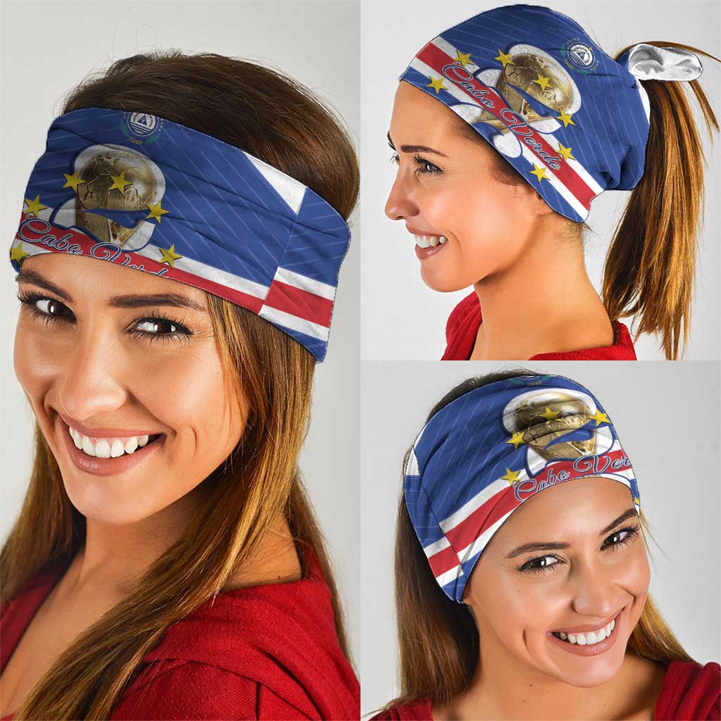 Cape Verde Football Neck Gaiter 2026 Tubaroes Azuis First-ever World Cup - Wonder Print Shop