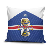 Cape Verde Football Pillow Cover 2026 Tubaroes Azuis First-ever World Cup - Wonder Print Shop