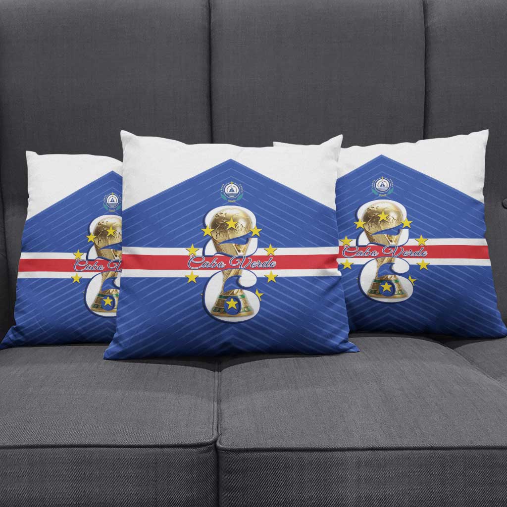 Cape Verde Football Pillow Cover 2026 Tubaroes Azuis First-ever World Cup - Wonder Print Shop