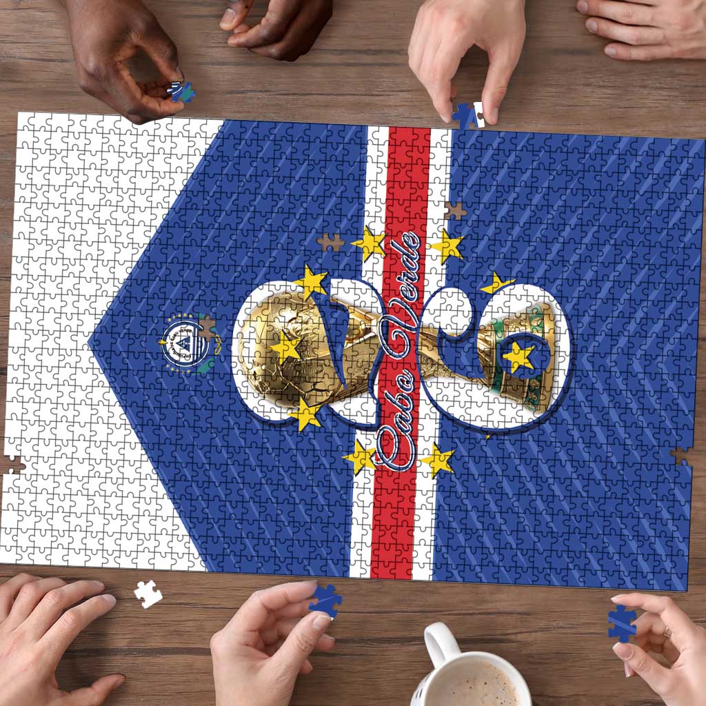 Cape Verde Football Puzzle 2026 Tubaroes Azuis First-ever World Cup - Wonder Print Shop