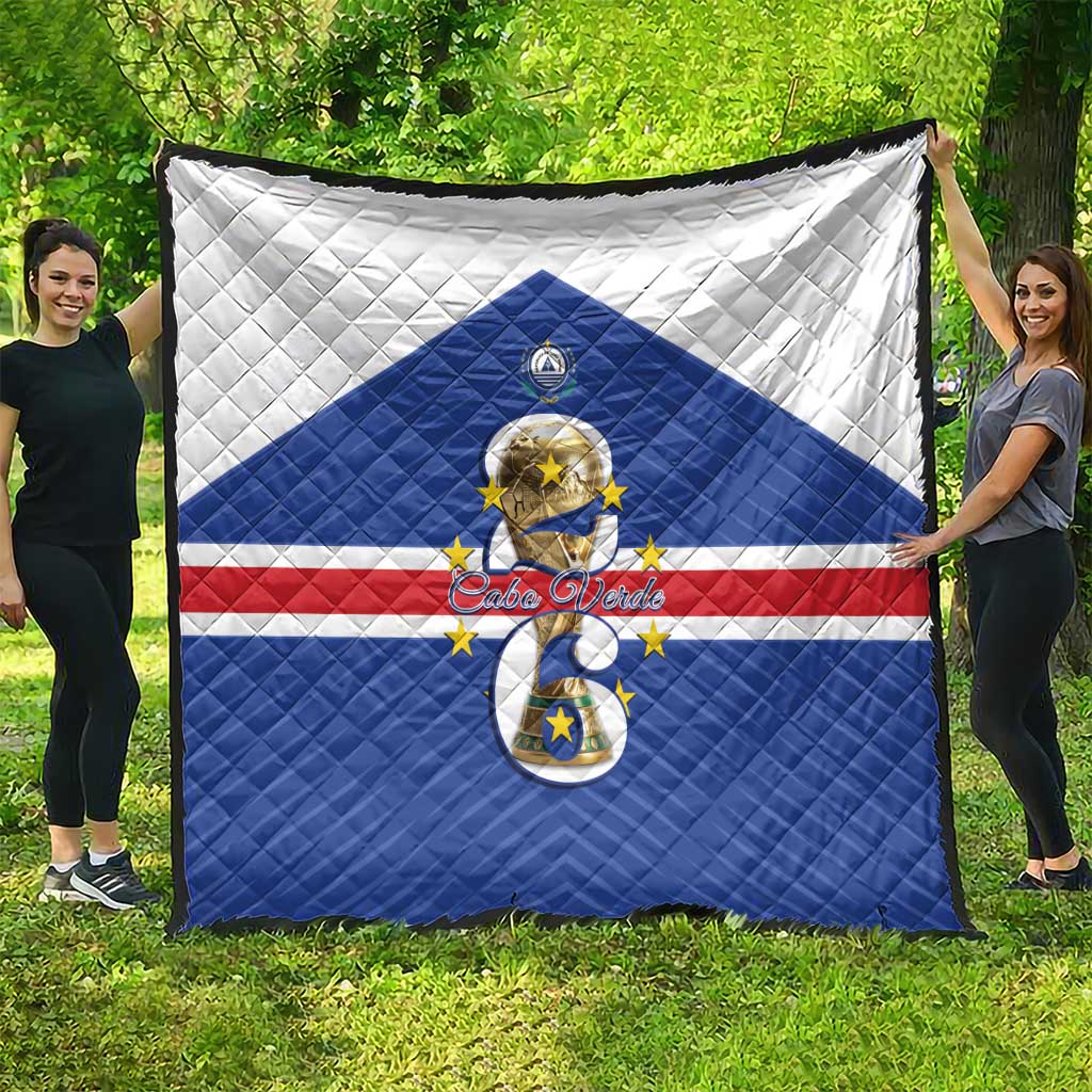 Cape Verde Football Quilt 2026 Tubaroes Azuis First-ever World Cup - Wonder Print Shop