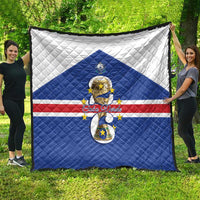 Cape Verde Football Quilt 2026 Tubaroes Azuis First-ever World Cup - Wonder Print Shop