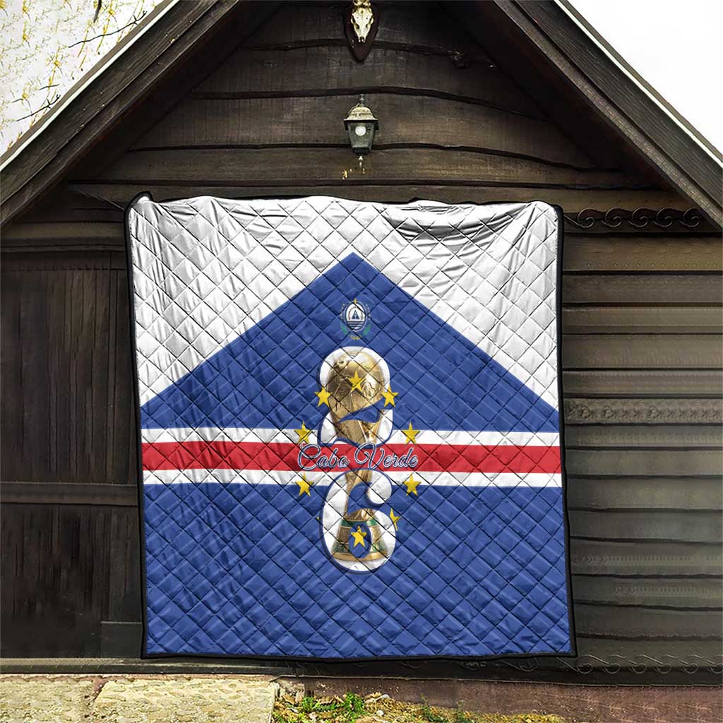 Cape Verde Football Quilt 2026 Tubaroes Azuis First-ever World Cup - Wonder Print Shop