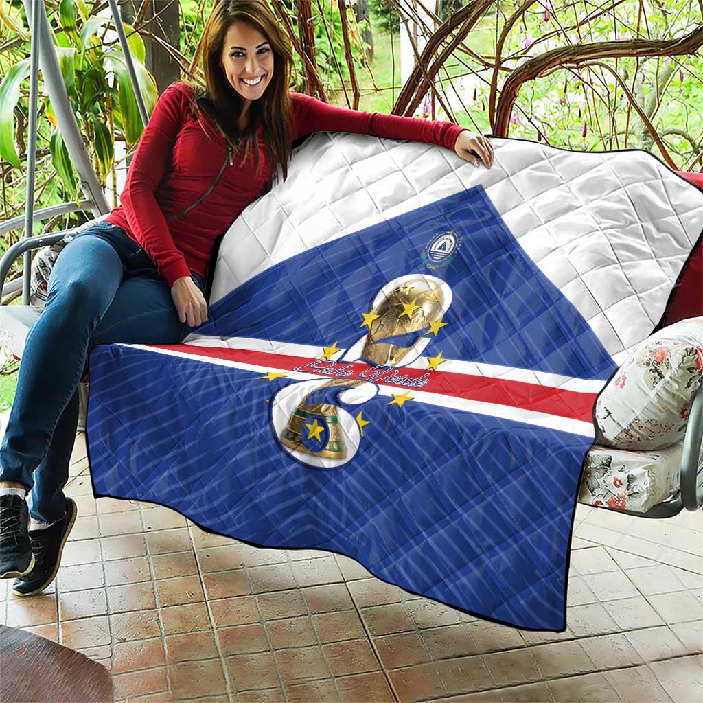 Cape Verde Football Quilt 2026 Tubaroes Azuis First-ever World Cup - Wonder Print Shop