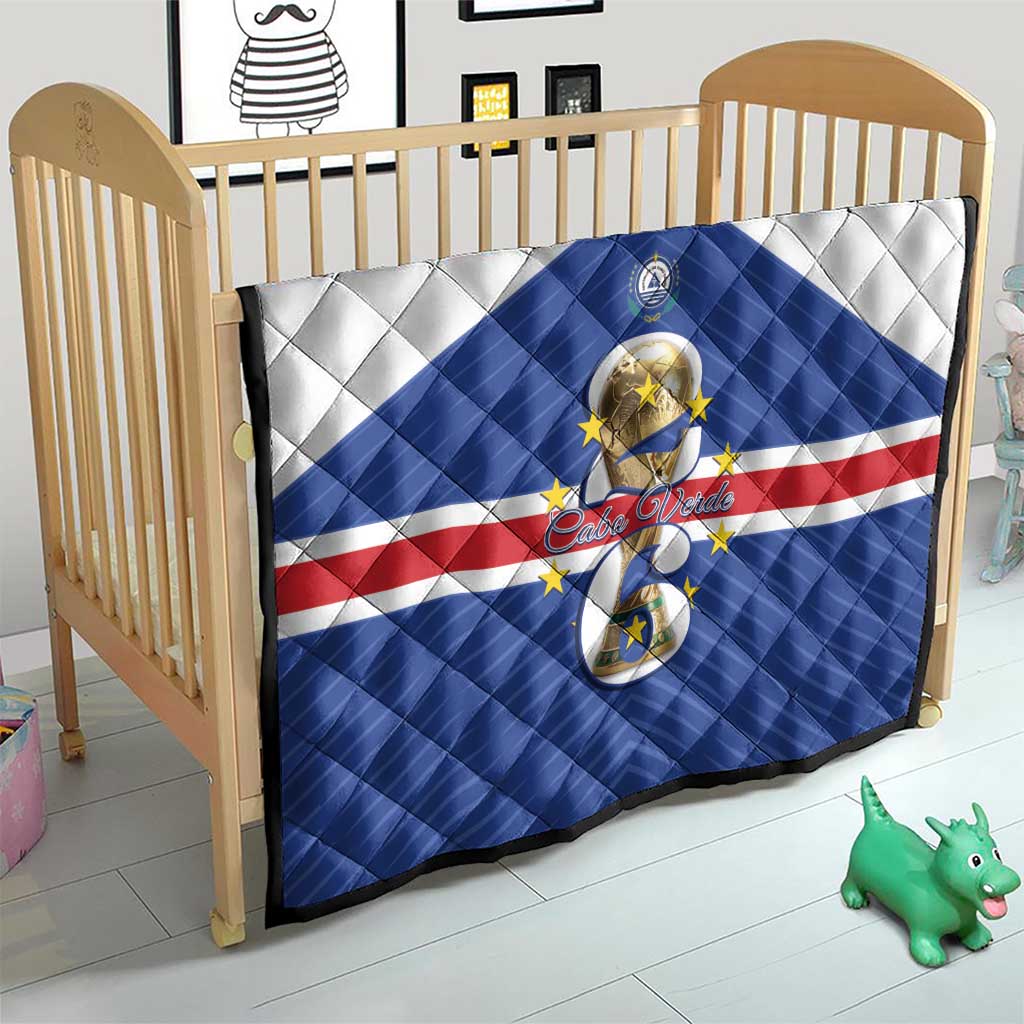 Cape Verde Football Quilt 2026 Tubaroes Azuis First-ever World Cup - Wonder Print Shop