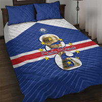 Cape Verde Football Quilt Bed Set 2026 Tubaroes Azuis First-ever World Cup - Wonder Print Shop