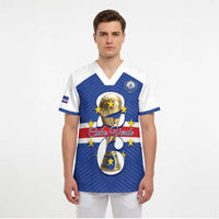 Personalized Cape Verde Football Scrub Top 2026 Tubaroes Azuis First-ever World Cup - Wonder Print Shop