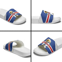 Cape Verde Football Slide Sandals 2026 Tubaroes Azuis First-ever World Cup - Wonder Print Shop