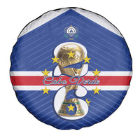 Cape Verde Football Spare Tire Cover 2026 Tubaroes Azuis First-ever World Cup - Wonder Print Shop