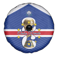 Cape Verde Football Spare Tire Cover 2026 Tubaroes Azuis First-ever World Cup - Wonder Print Shop