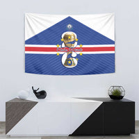 Cape Verde Football Tapestry 2026 Tubaroes Azuis First-ever World Cup - Wonder Print Shop