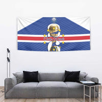 Cape Verde Football Tapestry 2026 Tubaroes Azuis First-ever World Cup - Wonder Print Shop