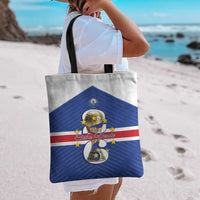 Cape Verde Football Tote Bag 2026 Tubaroes Azuis First-ever World Cup - Wonder Print Shop