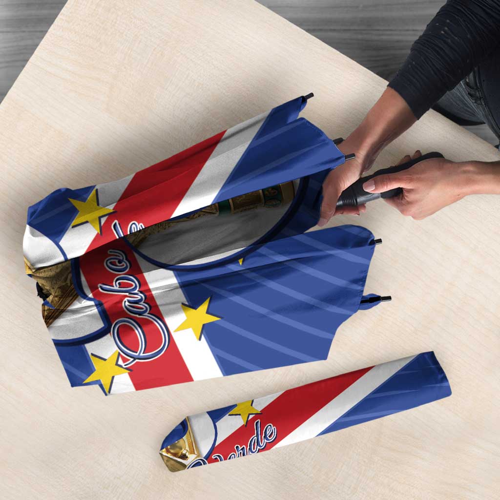 Cape Verde Football Umbrella 2026 Tubaroes Azuis First-ever World Cup - Wonder Print Shop