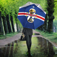 Cape Verde Football Umbrella 2026 Tubaroes Azuis First-ever World Cup - Wonder Print Shop