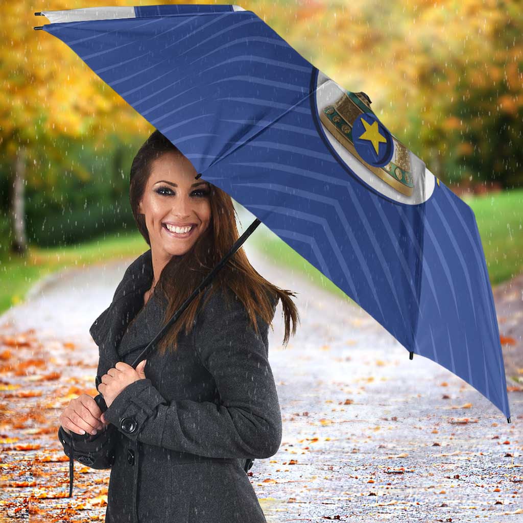 Cape Verde Football Umbrella 2026 Tubaroes Azuis First-ever World Cup - Wonder Print Shop