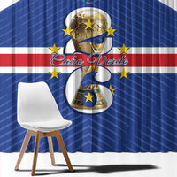 Cape Verde Football Window Curtain 2026 Tubaroes Azuis First-ever World Cup - Wonder Print Shop
