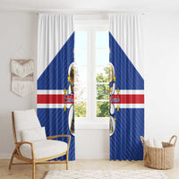 Cape Verde Football Window Curtain 2026 Tubaroes Azuis First-ever World Cup - Wonder Print Shop