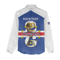 Personalized Cape Verde Football Women Casual Shirt 2026 Tubaroes Azuis First-ever World Cup - Wonder Print Shop