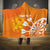Personalised Netherlands Darts Hooded Blanket Holland National Color - Grunge Style