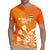 Personalised Netherlands Darts Rugby Jersey Holland National Color - Grunge Style - Wonder Print Shop