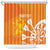 Personalised Netherlands Darts Shower Curtain Holland National Color - Grunge Style