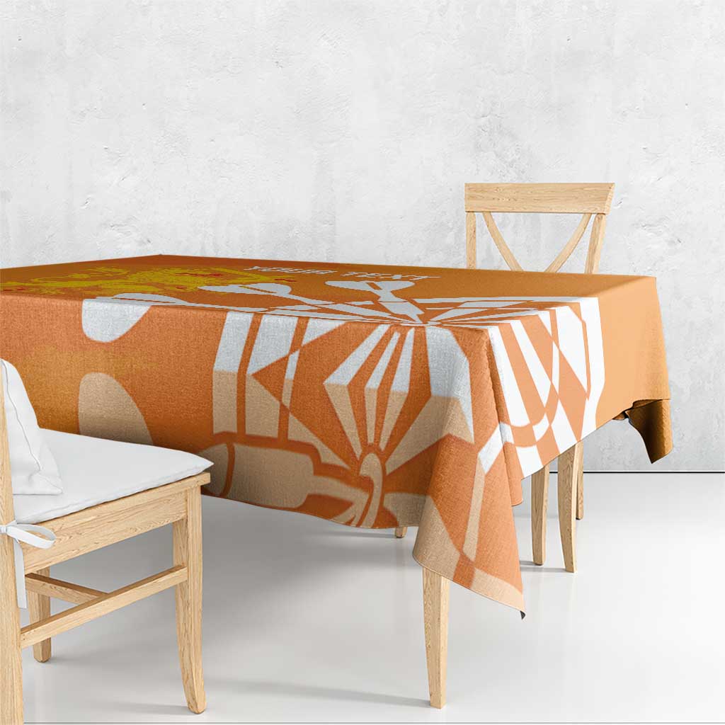 Personalised Netherlands Darts Tablecloth Holland National Color - Grunge Style - Wonder Print Shop