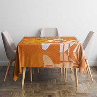Personalised Netherlands Darts Tablecloth Holland National Color - Grunge Style - Wonder Print Shop