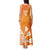 Personalised Netherlands Darts Tank Maxi Dress Holland National Color - Grunge Style - Wonder Print Shop
