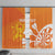 Personalised Netherlands Darts Window Curtain Holland National Color - Grunge Style - Wonder Print Shop