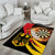 Germany Darts Area Rug Flaming Dartboard Style - Wonder Print Shop