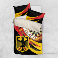 Germany Darts Bedding Set Flaming Dartboard Style - Wonder Print Shop