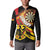 Germany Darts Button Sweatshirt Flaming Dartboard Style - Wonder Print Shop