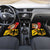 Germany Darts Car Mats Flaming Dartboard Style - Wonder Print Shop