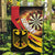 Germany Darts Garden Flag Flaming Dartboard Style - Wonder Print Shop
