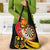 Germany Darts Grocery Bag Flaming Dartboard Style