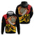 Germany Darts Hoodie Flaming Dartboard Style - Wonder Print Shop
