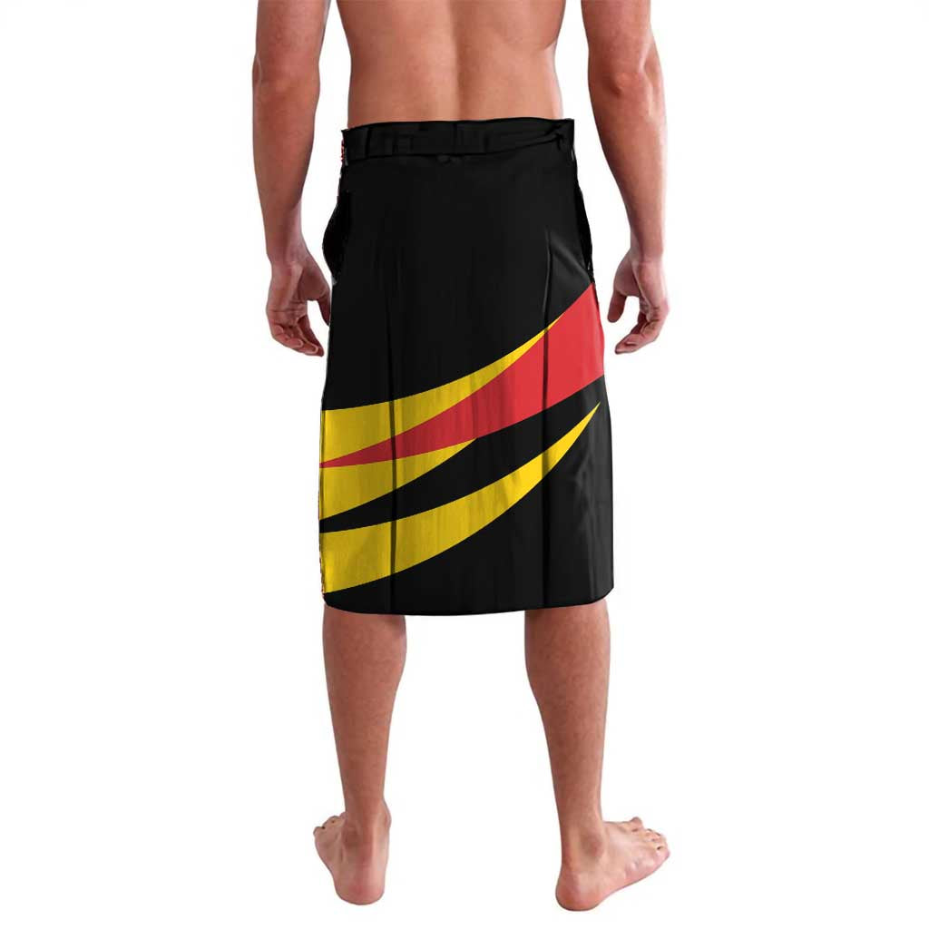 Germany Darts Lavalava Flaming Dartboard Style - Wonder Print Shop