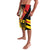 Germany Darts Lavalava Flaming Dartboard Style - Wonder Print Shop