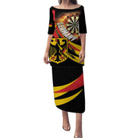 Germany Darts Puletasi Flaming Dartboard Style - Wonder Print Shop